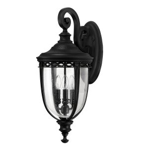 Kinkiet zewnętrzny czarny English Bridle 3xE14x60W IP44 Feiss 897769 Kinkiet zewnętrzny czarny English Bridle 3xE14x60W IP44 Feiss 897769