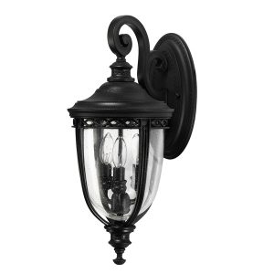 Kinkiet zewnętrzny czarny English Bridle 3xE14x60W IP44 Feiss 897605 Kinkiet zewnętrzny czarny English Bridle 3xE14x60W IP44 Feiss 897605
