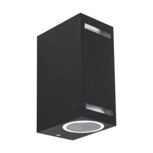 Kinkiet zewnętrzny czarny FOREST 2xGU10x35W IP54 Struhm 897056 Kinkiet zewnętrzny czarny FOREST 2xGU10x35W IP54 Struhm 897056