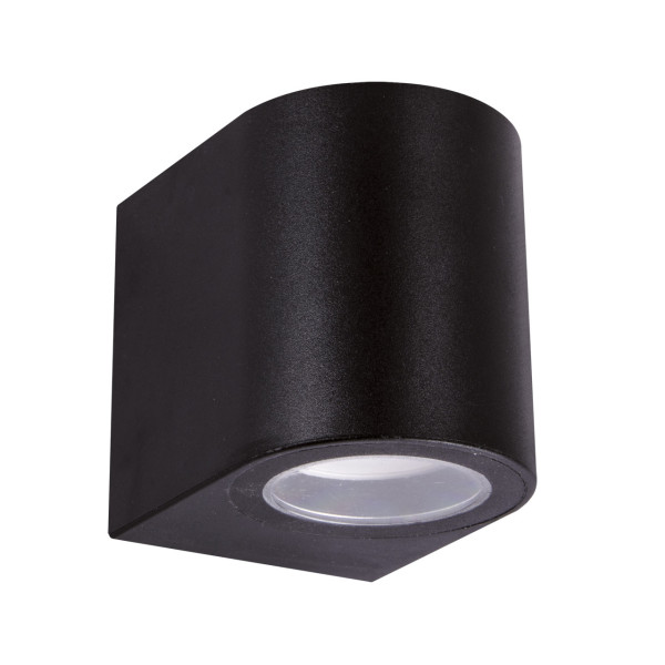 Kinkiet zewnętrzny czarny GAMP 1xGU10x12W IP54 Struhm 896728