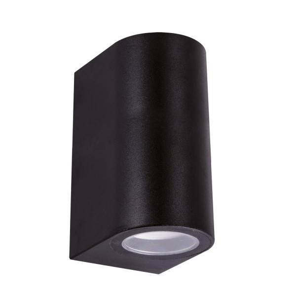 Kinkiet zewnętrzny czarny GAMP 2xGU10x12W IP54 Struhm 896823