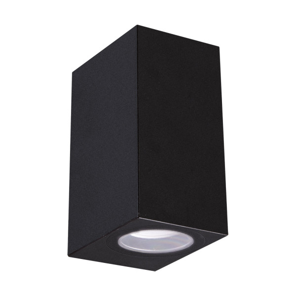 Kinkiet zewnętrzny czarny GAMP 2xGU10x12W IP54 Struhm 896792