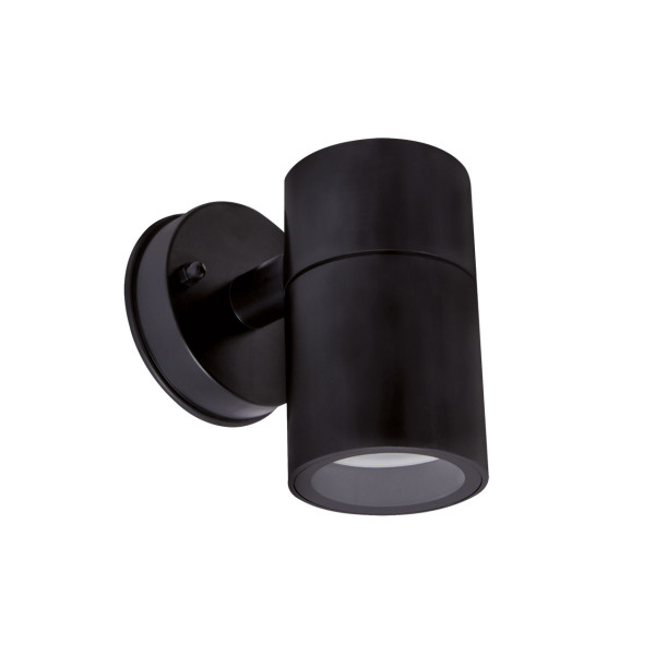 Kinkiet zewnętrzny czarny GORDON 1xGU10x7W IP54 Struhm 897051