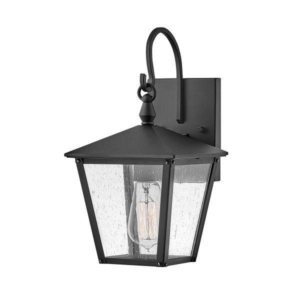 Kinkiet zewnętrzny czarny Huntersfield 1xE27x60W IP44 Hinkley 898414
