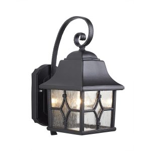 Kinkiet zewnętrzny czarny Kent 1xE27x60W IP44 Elstead 895834 Kinkiet zewnętrzny czarny Kent 1xE27x60W IP44 Elstead 895834