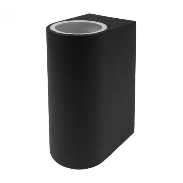 Kinkiet zewnętrzny czarny Kinkiety 2xGU10x35W IP44 Ecolight 1016806