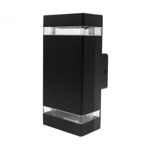 Kinkiet zewnętrzny czarny Kinkiety 2xGU10x35W IP54 Ecolight 1016715 Kinkiet zewnętrzny czarny Kinkiety 2xGU10x35W IP54 Ecolight 1016715