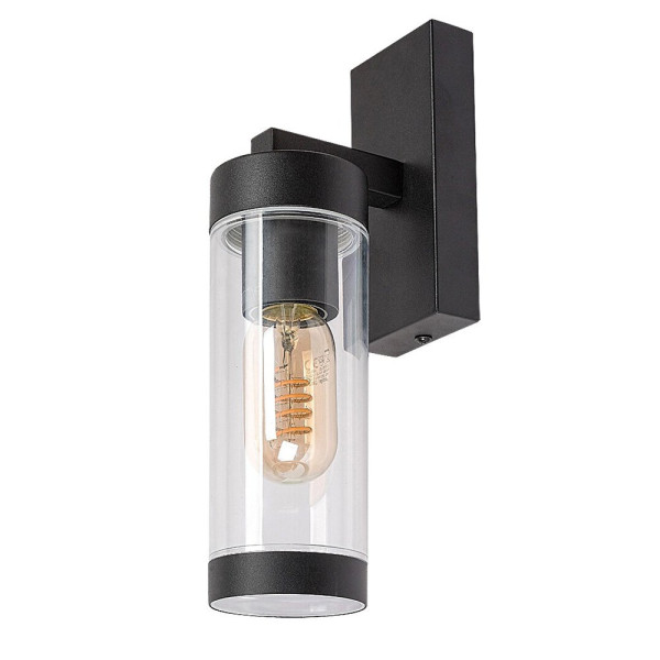Kinkiet zewnętrzny czarny Kolta 1xE27x12W IP44 Rabalux 961330