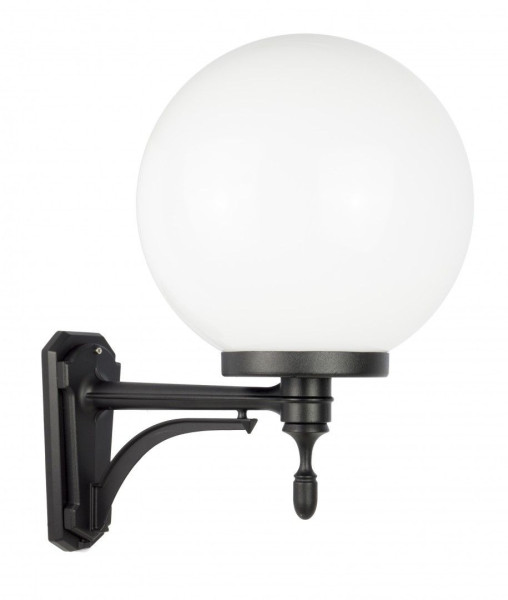 Kinkiet zewnętrzny czarny Kule 1xE27x100W IP43 SU-MA 1027275