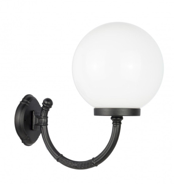 Kinkiet zewnętrzny czarny Kule 1xE27x60W IP43 SU-MA 1027280