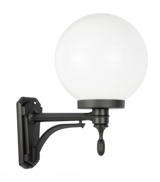 Kinkiet zewnętrzny czarny Kule 1xE27x60W IP43 SU-MA 1027281