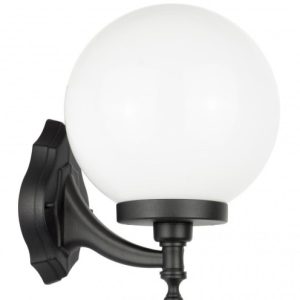 Kinkiet zewnętrzny czarny KULE 1xE27x60W IP43 SU-MA 896929 Kinkiet zewnętrzny czarny KULE 1xE27x60W IP43 SU-MA 896929