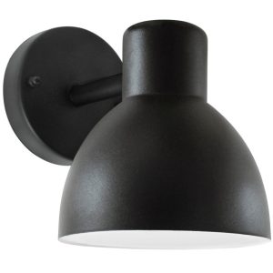 Kinkiet zewnętrzny czarny mat ARNE 1xE27x10W IP44 Polux 898787