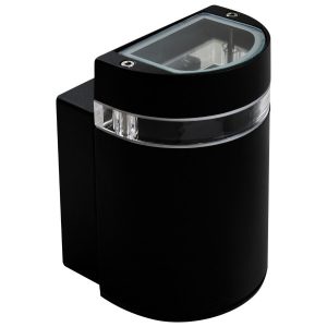 Kinkiet zewnętrzny czarny mat GILBERT 1xGU10x3,5W IP44 Polux 896733