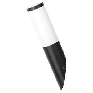 Kinkiet zewnętrzny czarny matowy-biały Black torch 1xE27x25W IP44 Rabalux 959510