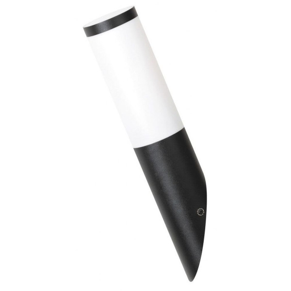 Kinkiet zewnętrzny czarny matowy-biały Black torch 1xE27x25W IP44 Rabalux 959510