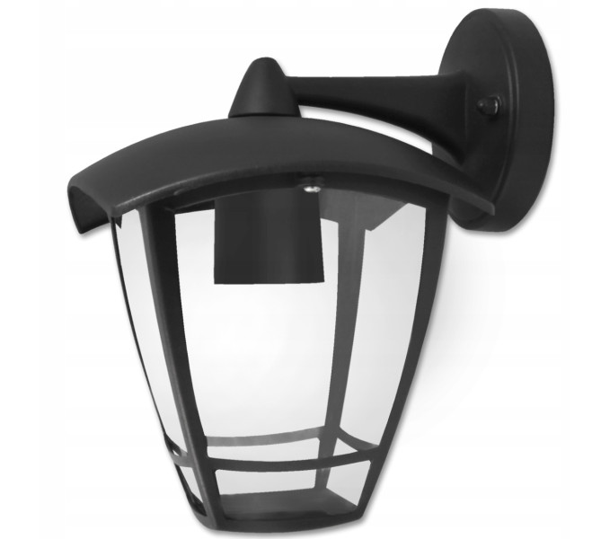 Kinkiet zewnętrzny czarny Niko 1xE27x60W IP44 MasterLed 898995