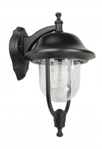 Kinkiet zewnętrzny czarny Prince 1xE27x60W IP43 SU-MA 1017098