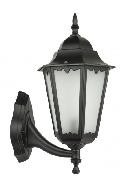 Kinkiet zewnętrzny czarny Retro 1xE27x60W IP43 SU-MA 1008223