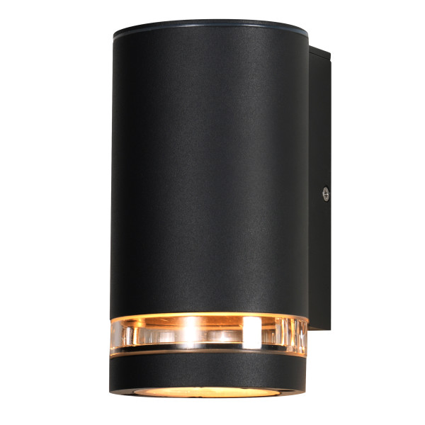 Kinkiet zewnętrzny czarny Senecio 1xGU10x35W IP44 Candellux 913023