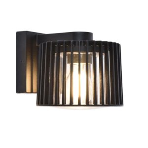 Kinkiet zewnętrzny czarny SHYNE 1xE27x25W IP54 Lutec 897786 Kinkiet zewnętrzny czarny SHYNE 1xE27x25W IP54 Lutec 897786