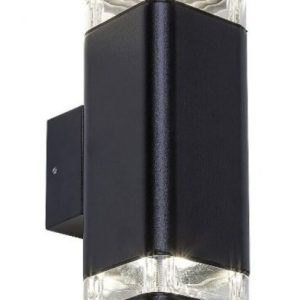 Kinkiet zewnętrzny czarny Sintra 2xGU10x25W IP44 Rabalux 961272 Kinkiet zewnętrzny czarny Sintra 2xGU10x25W IP44 Rabalux 961272