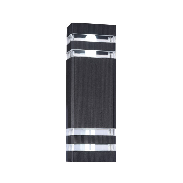 Kinkiet zewnętrzny czarny UNTER DEN LINDEN 2xE27x60W IP54 Maytoni 898439
