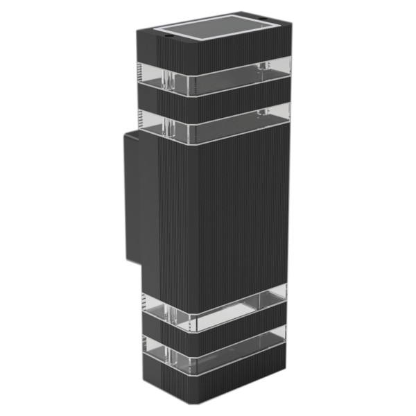 Kinkiet zewnętrzny czarny VINI 2xGU10x10W IP54 Eko-Light 898967