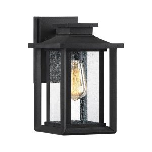 Kinkiet zewnętrzny czarny Wakefield 1xE27x60W IP44 Quoizel 897609 Kinkiet zewnętrzny czarny Wakefield 1xE27x60W IP44 Quoizel 897609