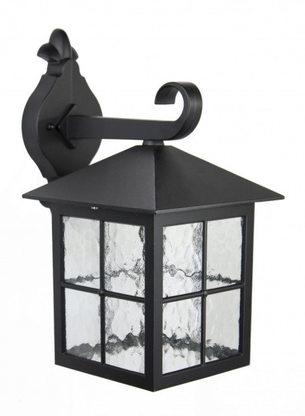 Kinkiet zewnętrzny czarny Wenecja 1xE27x60W IP43 SU-MA 1017085