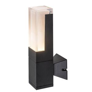 Kinkiet zewnętrzny DARVAS czarny LED 1x7W 450lm IP54 Rabalux 961310 Kinkiet zewnętrzny DARVAS czarny LED 1x7W 450lm IP54 Rabalux 961310