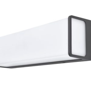 Kinkiet zewnętrzny DOBLO 4000K szaro-biały LED 1x34W 2200lm IP54 Lutec 895868 Kinkiet zewnętrzny DOBLO 4000K szaro-biały LED 1x34W 2200lm IP54 Lutec 895868