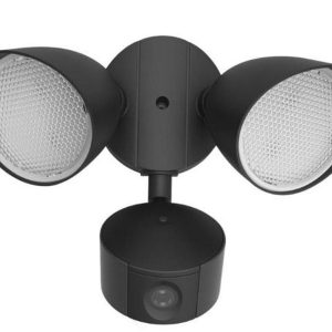 Kinkiet zewnętrzny DRACO z czujnikiem czarny LED 2x19W 1200lm IP44 Lutec 898564 Kinkiet zewnętrzny DRACO z czujnikiem czarny LED 2x19W 1200lm IP44 Lutec 898564