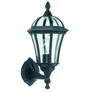 Kinkiet zewnętrzny DRAYTON czarno-przezroczysty 1xE27x60W Endon 1016618 Kinkiet zewnętrzny DRAYTON czarno-przezroczysty 1xE27x60W Endon 1016618