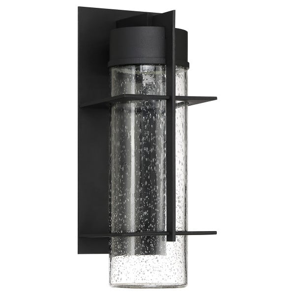 Kinkiet zewnętrzny Eames czarny LED 10W biały ciepły 800lm IP44 Quintiesse 1016820