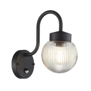 Kinkiet zewnętrzny ELDON czarno-przezroczysty 1xE27x10W Endon 1016932 Kinkiet zewnętrzny ELDON czarno-przezroczysty 1xE27x10W Endon 1016932