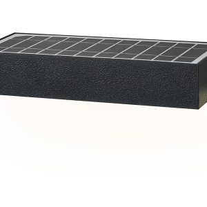 Kinkiet zewnętrzny Endura Solar LED 23 cm z czujnikiem dnia i nocy czarny 230966 Kinkiet zewnętrzny Endura Solar LED 23 cm z czujnikiem dnia i nocy czarny 230966