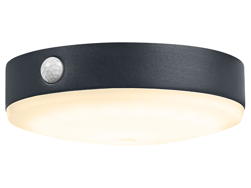 Kinkiet zewnętrzny Endura Style LED 16 cm z czujnikiem dnia i nocy czarny 230964