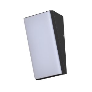 Kinkiet zewnętrzny Fama 3K czarny piaskowany LED 10W 3000K 960lm Italux 1016908