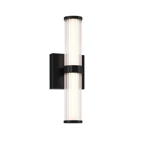 Kinkiet zewnętrzny FAYTON czarny mat LED 14W 3000K 985lm IP44 Quintiesse 1016736