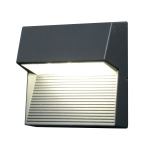 Kinkiet zewnętrzny Freyr 3000K grafit LED 1x6W 260lm IP54 Elstead 897743 Kinkiet zewnętrzny Freyr 3000K grafit LED 1x6W 260lm IP54 Elstead 897743