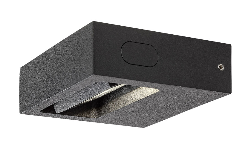 Kinkiet zewnętrzny Ganges czarny mat LED 1x7W 575lm IP65 Rabalux 898790