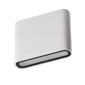 Kinkiet zewnętrzny GARTO biały LED 1x8W 300lm IP54 Kanlux 895906 Kinkiet zewnętrzny GARTO biały LED 1x8W 300lm IP54 Kanlux 895906