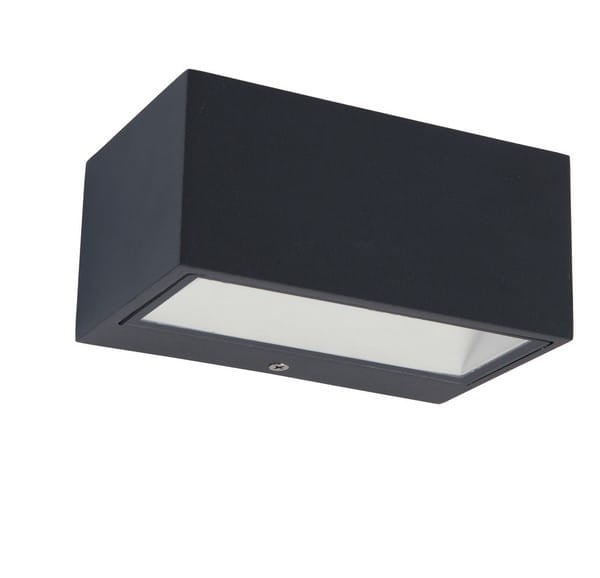 Kinkiet zewnętrzny GEMINI 3000K antracyt LED 1x10W 500lm IP54 Lutec 1016662