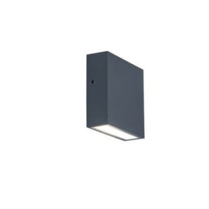 Kinkiet zewnętrzny GEMINI 4000K antracyt LED 1×9.2W 800lm IP54 Lutec 1016810 Kinkiet zewnętrzny GEMINI 4000K antracyt LED 1×9.2W 800lm IP54 Lutec 1016810