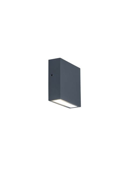 Kinkiet zewnętrzny GEMINI 4000K antracyt LED 1x9.2W 800lm IP54 Lutec 1016810