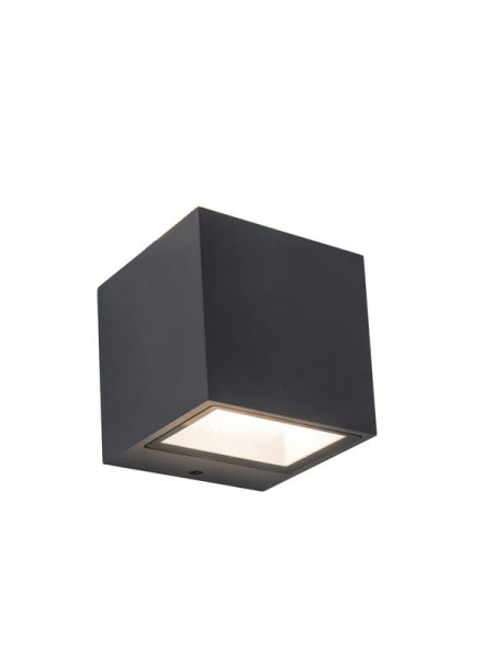 Kinkiet zewnętrzny GEMINI 4000K antracyt LED 1x9W 850lm IP54 Lutec 1016863