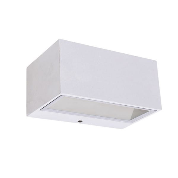 Kinkiet zewnętrzny GEMINI 4000K biały LED 1x11W 500lm IP54 Lutec 1016683
