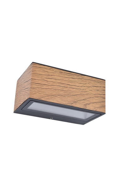 Kinkiet zewnętrzny GEMINI antracytowo-biały LED 1x10.5W 700lm IP54 Lutec 896898