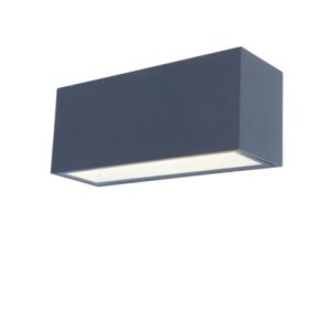 Kinkiet zewnętrzny GEMINI antracytowo-biały LED 1x42W 3300lm IP54 Lutec 1016788 Kinkiet zewnętrzny GEMINI antracytowo-biały LED 1x42W 3300lm IP54 Lutec 1016788